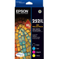 Epson 252XL 4 Pack Ink Cartridge set for WF3620 WF3640 WF7610 WF7620